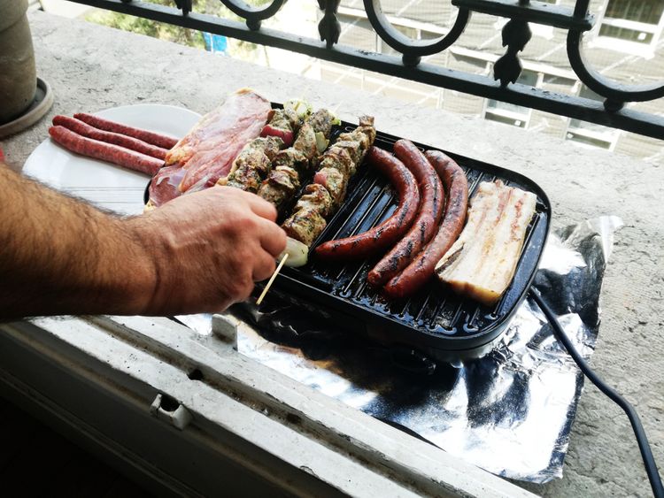 Bezdymové grily na balkón