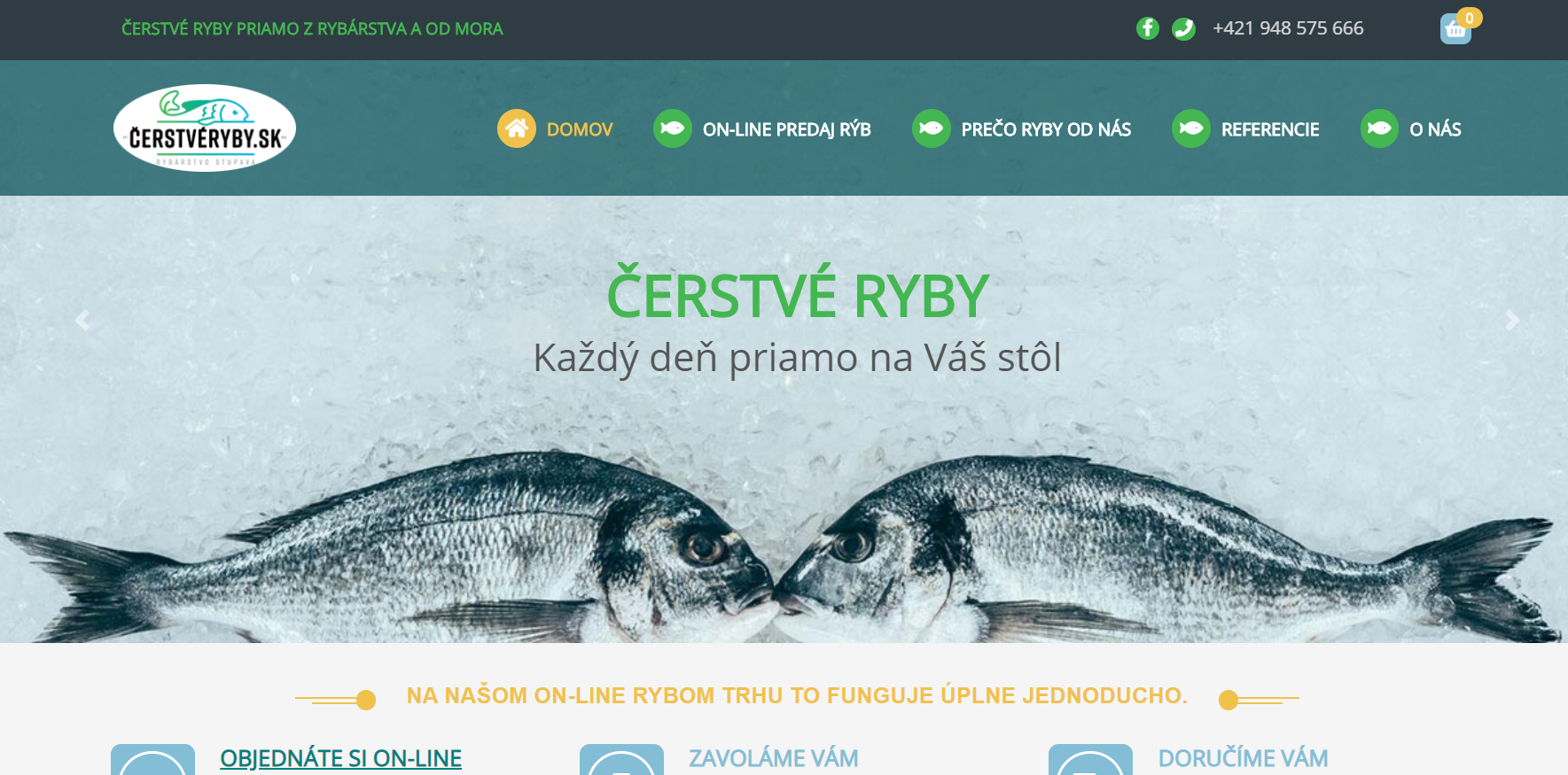 Cerstveryby.sk e-shop s rybami