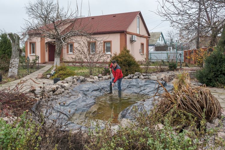 Starostlivosť o jazierko počas roka