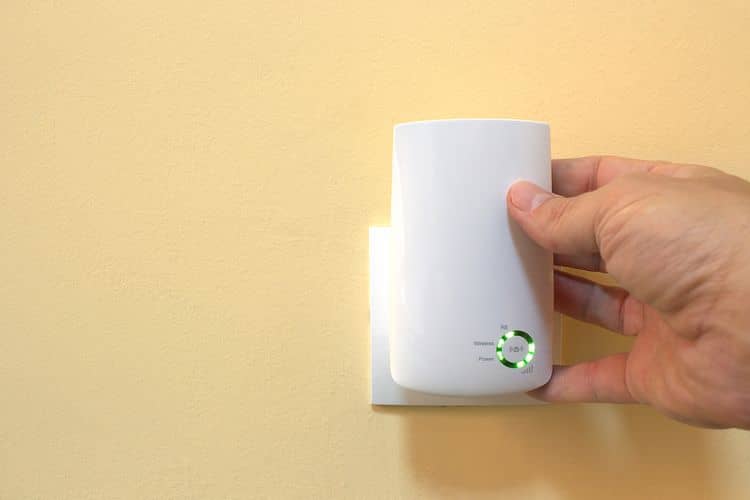 WiFi extender – umiestnenie