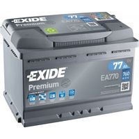 Exide Premium 12V 77Ah 760A EA770