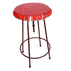 Kovový stůl Tabouret Rouge